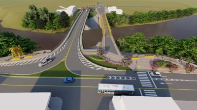 Projeto da nova Ponte de Feliz