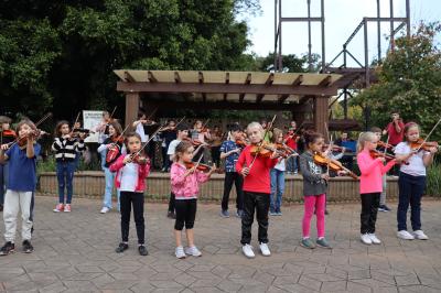 Imagem da notcia '3 Encontro de Violinos rene grande pblico no Parque'